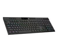 Corsair K100 RGB Air - Full-Size (100%) - USB + RF Wireless + Bluetooth - Mechanical - QWERTY - RGB LED - Black