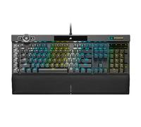 Teclado Corsair K100 RGB Gaming USB QWERTY Inglés US Negro