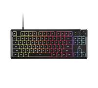 Corsair K55 Core TKL RGB Gaming Teclado - Tenkeyless, 8-Zone RGB, Teclas de Membrana silenciosa, Resistente a derrames, Teclas Multimedia, sondeo de 1000Hz - NA Layout - Negro