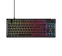 Corsair K55 Core TKL Teclado Gaming RGB - Tenkeyless, 8 Zonas RGB, Teclas silenciosas de Membrana, Resistente a Salpicaduras, Teclas Multimedia, 1000Hz - Diseño FR - Negro