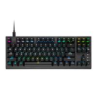 Corsair K60 PRO TKL Teclado para juegos con interruptor lineal OPX óptico-mecánico con cable con tasa de sondeo de 8000Hz - Negro