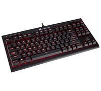 Corsair K63 - Teclado Alámbrico, USB, Interruptor mecánico, QWERTZ, LED, Teclas de Windows,Negro