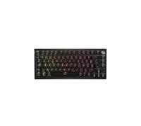Corsair K65 Plus Wireless 75% RGB Mechanical Gaming Teclado - Negro | AZERTY FR, Interruptores táctiles CORSAIR MLX Fusion prelubricados, Keycaps PBT, PC, PS5, PS4, Xbox