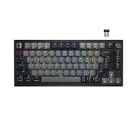 Corsair K65 Plus Wireless 75% RGB Teclado mecánico para Juegos Intercambiable en Caliente - Interruptores lineales Rojos Corsair MLX prelubricados - Supresión de Ruido de Doble Capa - Teclas PBT -