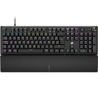 Corsair K70 Core RGB Teclado mecánico de Juego con reposamuñecas - Teclas lineales prelubricadas MLX Red - Amortiguación del Sonido - Compatible con iCUE - AZERTY FR Layout - Negro
