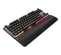 CORSAIR K70 CORE TKL WIRELESS RGB - Tastatur - TKL - hintergrundbeleuchtet - kabellos - Bluetooth, USB, 2.4 GHz - QWERTZ - Deutsch - Tastenschalter: CORSAIR MLX Red v2 - Schwarz (CH-914901E-DE)