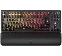 CORSAIR K70 CORE TKL WIRELESS RGB Teclado Mecánico Tenkeyless para Juegos - Interruptores Lineales CORSAIR MLX Red v2 Prelubricados, SOCD, Amortiguación Acústica, Tapas de ABS, QWERTY ES - Negro