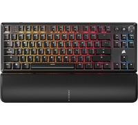 Corsair K70 Core TKL Wireless RGB Tenkeyless Teclado mecánico para Juegos - Interruptores lineales MLX Rojo v2 pre-lubricados - Amortiguación de Ruido - Teclas de Doble Disparo ABS - QWERTY NA