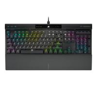 Corsair K70 Pro RGB Teclado óptico-mecánico para Juegos - Interruptores lineales OPX - Teclas PBT de Doble Disparo - Hyper-Polling de 8.000 Hz - Descansa la muñeca magnética Suave al Tacto - NA