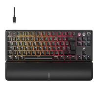 Corsair K70 Pro TKL RGB Teclado de Juego con Cable magnético - Interruptores Ajustables MGX Hyperdrive de Efecto Hall prelubricados, SOCD y Disparo rápido simultáneo 8000Hz, AZERTY - Negro