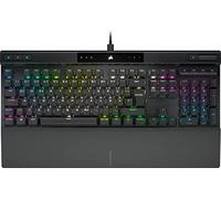 Corsair K70 RGB Pro Mechanical Gaming Keyboard with PBT Double Shot Pro Keycaps - Cherry MX Speed (DE) - Full-Size (100%) - USB - Mechanical - QWERTZ - RGB LED - Black