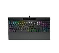 CORSAIR K70 RGB PRO Teclado Mecánico con Cable para Juegos - Interruptores Lineales Cherry MX Red, SOCD, Llaveros PBT Double-Shot, 8000Hz Hyper-Polling, NKRO, Torneo Switch, QWERTY ES - Negro