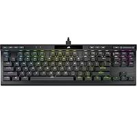 Corsair K70 RGB TKL Champion Series Teclado óptico para Juegos con Cable - Sin Llave - Conmutadores OPX - Keycaps PBT de Doble Clic - Compatible con iCUE - QWERTY IT - Negro