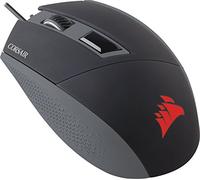 Corsair KATAR - Ratón óptico para Juegos, con Cable (ambidextro, 8000 dpi), Negro