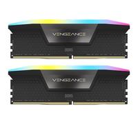Corsair Kit 32GB (2 x 16GB) DDR5 6400MHz Vengeance RGB Black CL36 (Intel XMP)
