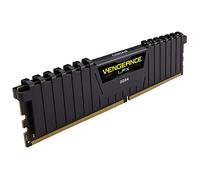 Corsair Kit de Memoria de Escritorio CMK16GX4M1D3000C16 Vengeance LPX de 16GB (1 x 16GB) DDR4 hasta 3000MHz CL16 XMP 2.0 de Alto Rendimiento, Negro