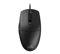 Corsair M55 Ratón Ligero para Juegos FPS con Cable - 16.000 PPP - Seis Botones Programables - Empuñaduras Laterales Texturizadas - Negro