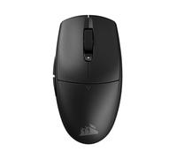 Corsair M55 Wireless Ratón Ligero para Juegos FPS - 2.4GHz & Bluetooth - 24,000 PPP - Batería de Larga Duración - Seis Botones Programables - Empuñaduras Laterales Texturizadas - Negro