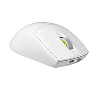 Corsair M75 Air - Ratón inalámbrico Ultraligero para Videojuegos FPS - 26.000 dpi - Entrada ultrarrápida - Forma simétrica - Compatible con iCUE - PC, Mac - Blanco