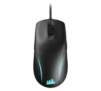 CORSAIR M75 Ratón gamer FPS Ambidiestro con cable RGB ultraligero - 26.000 DPI - Botones laterales intercambiables - PC - Negro
