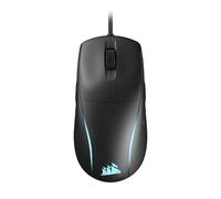 Corsair M75 Ratón para Juegos FPS Ligero RGB con Cable - 26.000 PPP - Botones Laterales Intercambiables - PC - Negro