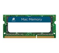 Corsair Mac Memory SODIMM 4GB (1x4GB) DDR3 1333MHz CL9 Memoria para Sistemas Mac, Calificada por Apple - Negro