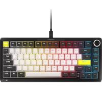 Corsair MAKR Pro 75 Hall Effect DIY Teclado mecánico magnético para Juegos con Cable - Diseño del 75%, interruptores MGX Hyperdrive, Control Dual, gatillo rápido, FlashTap SOCD, 8,000Hz, EE. UU
