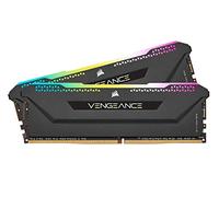 CORSAIR Memoire PC DDR4 - VENGEANCE RGB PRO SL 32Go 2x16Go - 3600Mhz - CAS 18 Optimized for AMD Ryzen - Black CMH32GX4M2Z3600C18