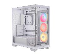 CORSAIR Midi Tower 3500X LXR LINK TG Blanco