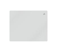 Corsair MM Glass Alfombrilla para Juegos de Precisión - Grande - Gris | 500 x 400mm, Superficie de Cristal Mate, Tratamiento Amortiguador del Sonido, Base de Poliuretano Antideslizante