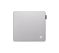 Corsair MM Pro Control Mediana Alfombrilla para Ratón Gaming - Optimizadas para Esports y para Ajustes de Precisión y Microajustes, Base de Antideslizante, Bordes Inclinados y Cosidos - Gris