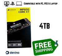 Corsair MP600 CORE XT 1TB 2TB 4TB M.2 2280 NVMe PCIe Internal SSD PCI-Express