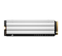 Corsair MP600 ELITE 1TB SSD PCIe Gen4 x4 NVMe M.2 para PS5 con Disipador Térmico Blanco