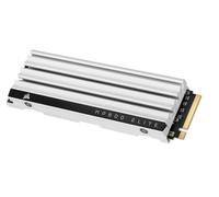 Corsair MP600 Elite 2 TB M.2 PCIe Gen4 x4 SSD NVMe - Optimizada para PS5 - Disipador Térmico Incluido - M.2 2280 - hasta 7.000 MB/s de Lectura Secuencial - NAND 3D TLC de Alta Densidad - Blanco