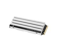 Corsair MP600 Elite 4 TB M.2 PCIe Gen4 x4 SSD NVMe para PS5 - Disipador Térmico Incluido - M.2 2280 - Lectura Secuencial de hasta 7.000 MB/s - NAND 3D TLC de Alta Densidad - Blanco