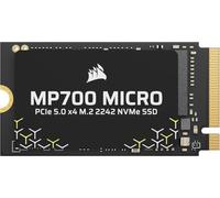 Corsair MP700 Micro 2TB PCIe 5.0 NVMe M.2 2242 SSD - hasta 10.000 MB/s de Lectura, 8.500 MB/s de Escritura - Velocidad Gen5 para Portátiles y Mini PC - Negro