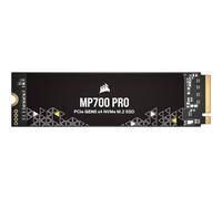 Corsair MP700 Pro 2TB SSD NVMe 2.0 M.2 PCIe Gen5 x4 de 2 TB - M.2 2280 - Lectura Secuencial de hasta 12.400 MB/s - NAND TLC de Alta Densidad - Negro