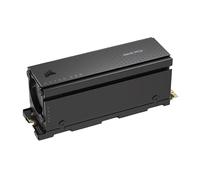 Corsair MP700 Pro con Refrigerador por Aire 4TB SSD M.2 PCIe Gen5 x4 NVMe 2.0 - M.2 2280 - Lectura Secuencial de hasta 12.400 MB/s - NAND TLC de Alta Densidad - Negro