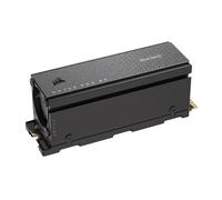 Corsair MP700 Pro SE con Refrigerador de Aire 4 TB PCIe 5.0 x4 NVMe 2.0 M.2 SSD - M.2 2280 - hasta 14.000 MB/s de Lectura Secuencial - 3D TLC NAND de Alta Densidad - Negro
