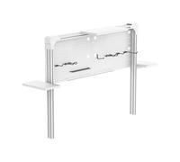 Corsair Multi Frame Organizador de Panel Perforado para Escritorios Platform:4 - Sistema Modular de Rieles en T con Paneles Perforados, Compatible con Accesorios Elgato - Blanco