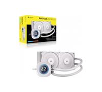 Corsair Nautilus 240 RS LCD Blanca 240mm Refrigeración Líquida PC