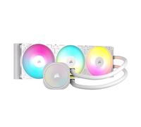 CORSAIR Nautilus 360 RS ARGB Refrigeración Líquida de CPU - 360mm AIO - Conexión Directa a la Placa Base - Intel LGA 1851/1700, AMD AM5/AM4 - 3X RS120 ARGB Ventiladores Incluidos - Blanco