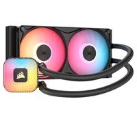 CORSAIR Nautilus II 240 RS ARGB Refrigeración Líquida AIO para CPU - Negro | Ventiladores Unificados RS II ARGB Incluidos, AMD AM5/AM4, Intel LGA 1954/1851/1700, Conexión en Cadena, PWM