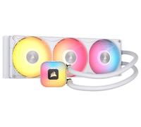 CORSAIR Nautilus II 360 RS ARGB Refrigeración Líquida AIO para CPU - Blanco | Ventiladores Unificados RS II ARGB Incluidos, AMD AM5/AM4, Intel LGA 1954/1851/1700, Conexión en Cadena, PWM