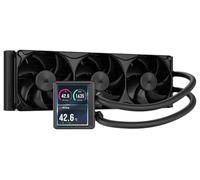 CORSAIR NAUTILUS II 360 RS LCD Refrigeración Líquida AIO para CPU - Negro | Pantalla LCD IPS de 3,5", Ventiladores Unificados RS II Incluidos, AMD AM5/AM4, Intel LGA 1954/1851/1700, Conexión en Cadena