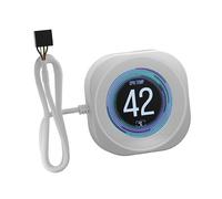 Corsair Nautilus RS Módulo para LCD - ara refrigeración de CPU Nautilus RS y Nautilus RS ARGB AIO - Pantalla LCD IPS de 2,1", Instalación Sencilla sin Herramientas - Blanco