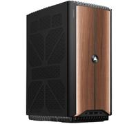 Corsair One i600 PC Gaming - Intel Core Ultra 9 285K con Refrigeración Liquida - NVIDIA GeForce RTX 5080 con Refrigeración Liquida - 64GB DDR5 - SSD M.2 2+2TB - Compacto, Silencioso, Chasis Wood Dark
