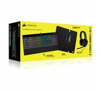 Corsair Pack Gaming K55 RGB Pro + HS55 + Harpoon RGB Pro + MM100 QWERTY Español