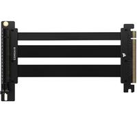 Corsair Premium PCIe 5.0 x16 175mm Cable de Extensión - Negro