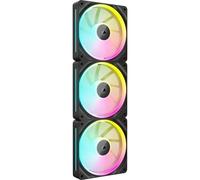 Corsair PWM iCUE LINK LX120 RGB Paquete Triple 120 mm Negro